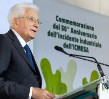 Seveso, Mattarella &ldquo;Svolta per la cultura della sicurezza e della prevenzione&rdquo;