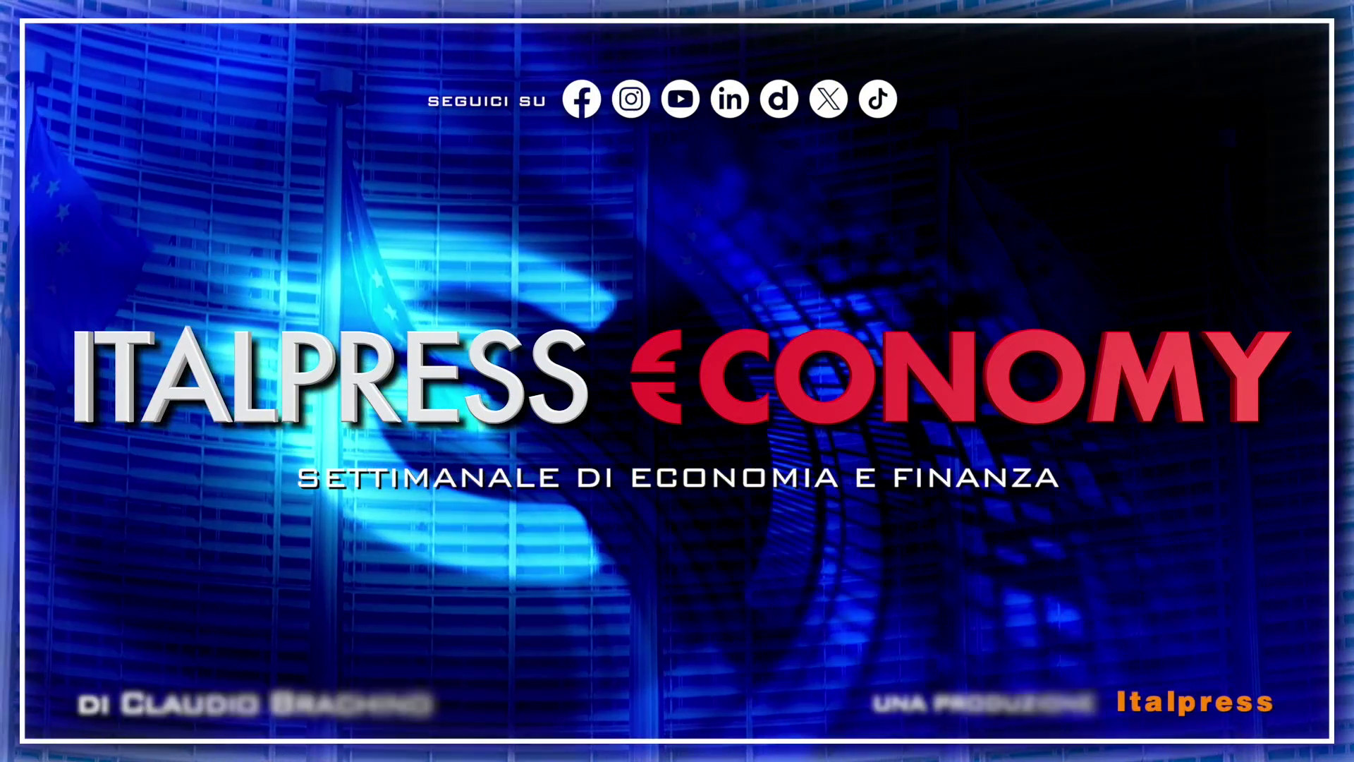 Italpress &euro;conomy - Puntata del 3 luglio 2026