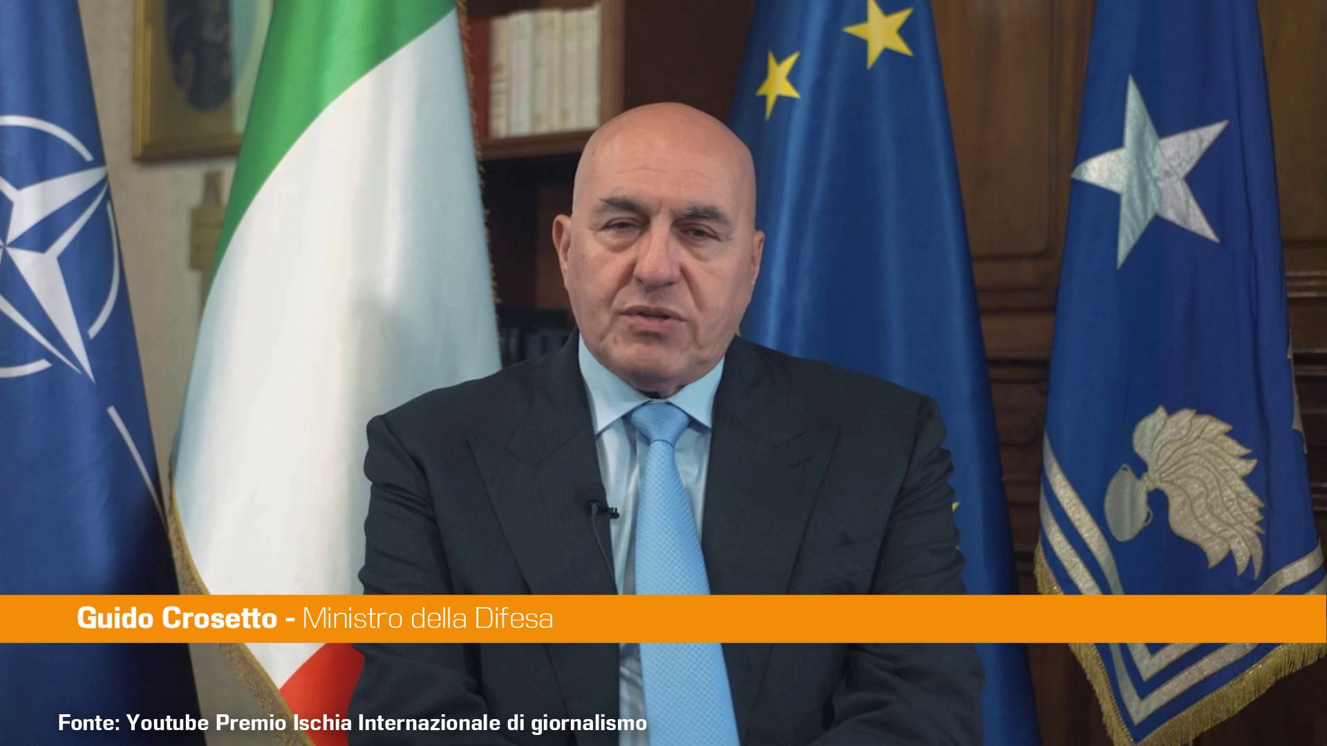 Premio Ischia, Crosetto "La sicurezza passa anche da un'informazione seria"