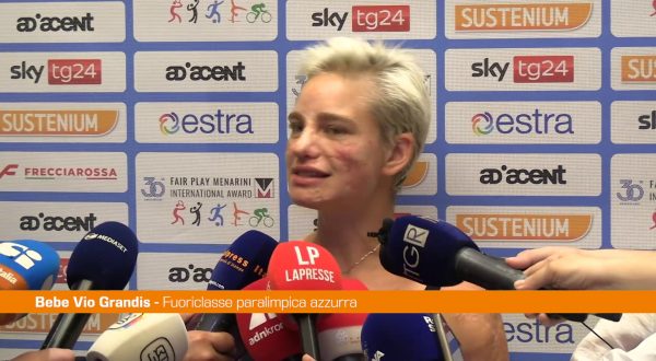 Vio Grandis “Orgogliosa di ricevere Premio Fair Play Menarini”
