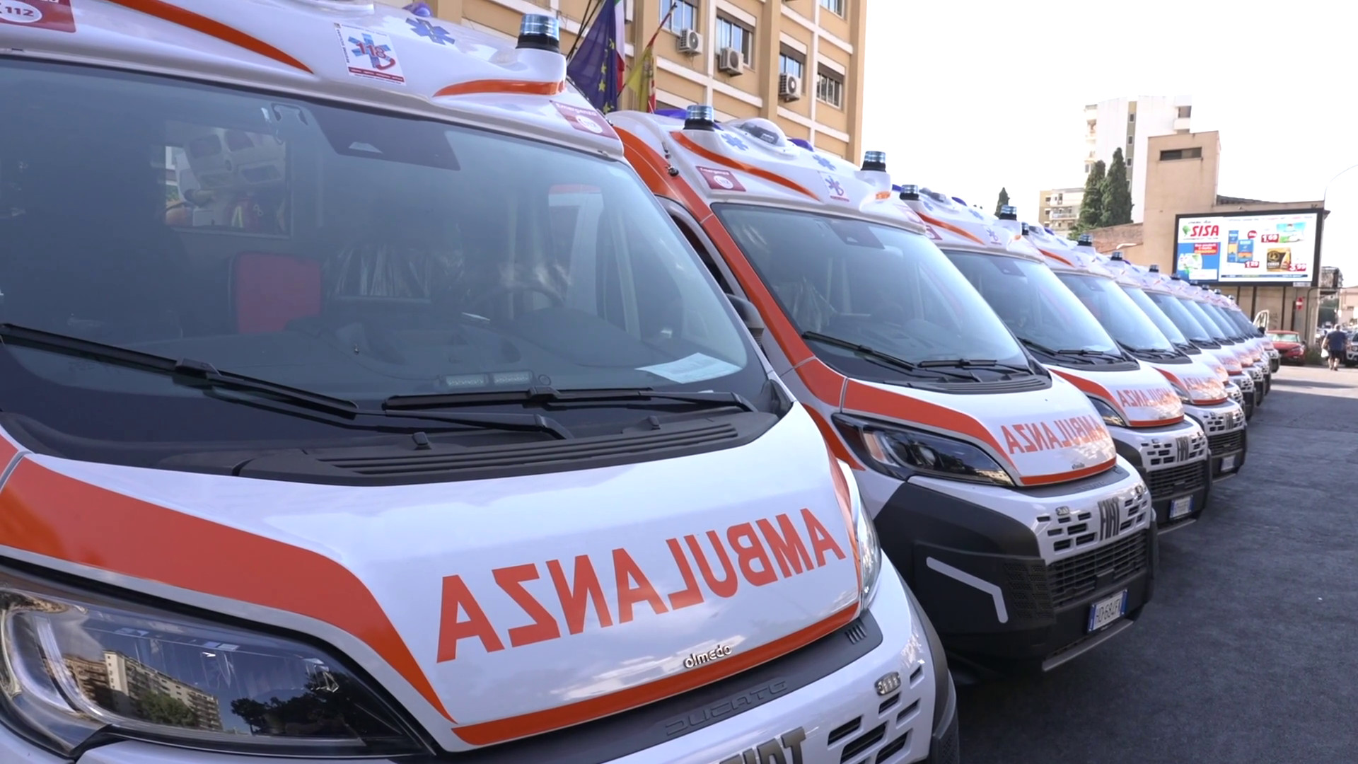 Sanit&agrave;, in Sicilia nuove ambulanze per il 118