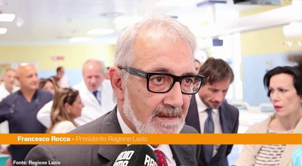 Rocca “Con nuova Terapia Intensiva dell’Umberto I fatto un lavoro d’eccellenza”