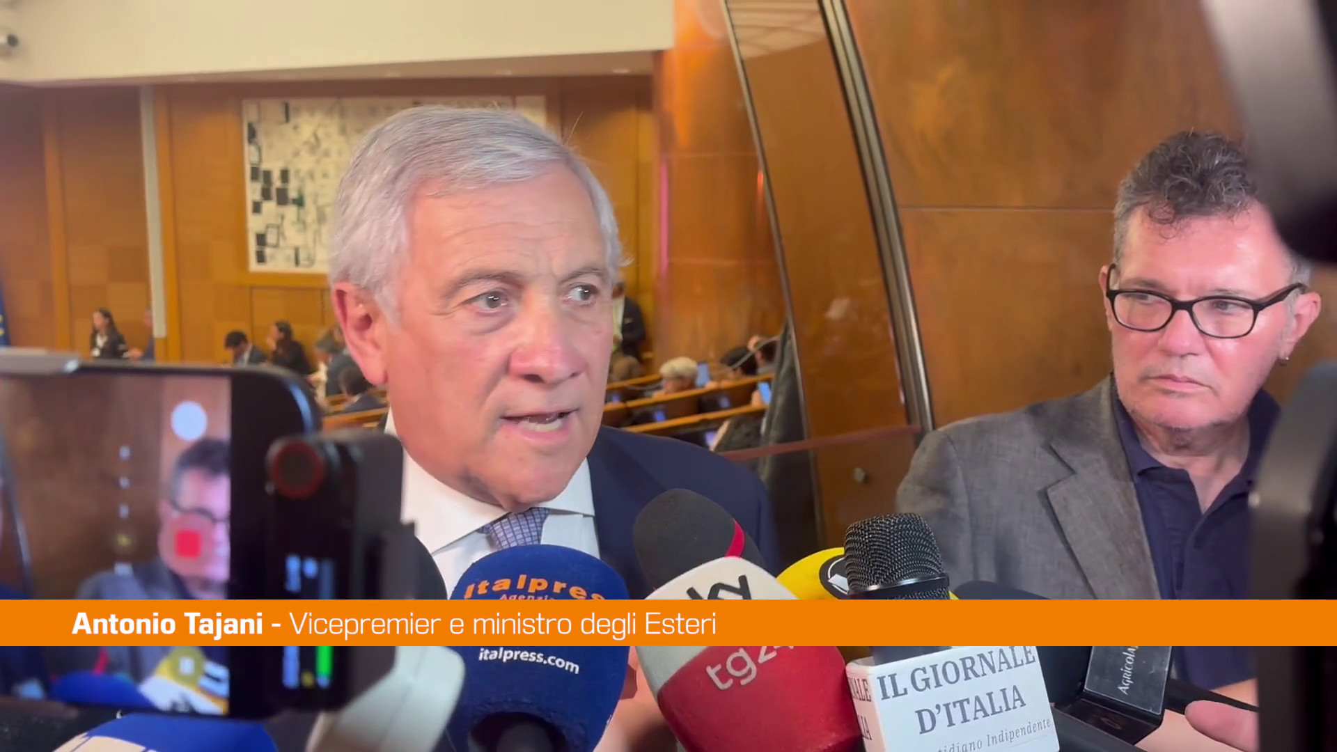 Tajani "L'export sta raggiungendo il 40% del Pil"