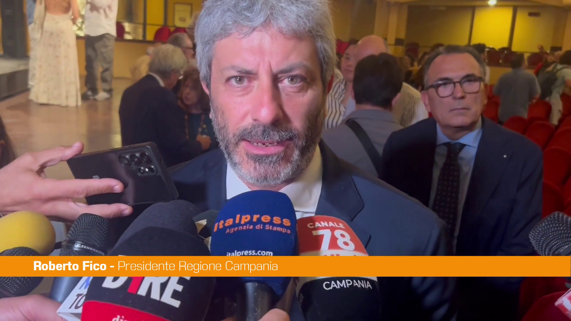 Fico "Per Napoli serve un piano sicurezza con investimenti importanti"