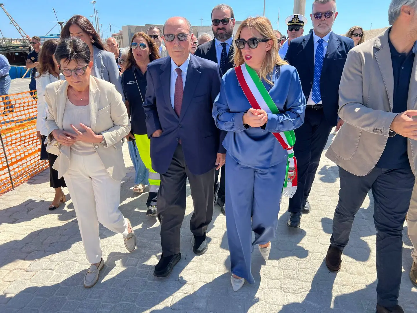 Ciclone Harry, Schifani a Portopalo di Capo Passero: &ldquo;Interventi al porto conclusi in anticipo, infrastruttura ripristinata&rdquo;. Sopralluogo anche a Marzamemi