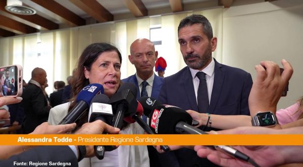 Sardegna, Todde “Impegno sulla sanità ancora più forte”