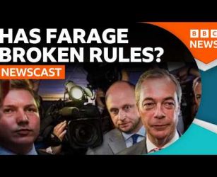 Who is the fraudster who paid for Farage&rsquo;s security? | BBC Newscast