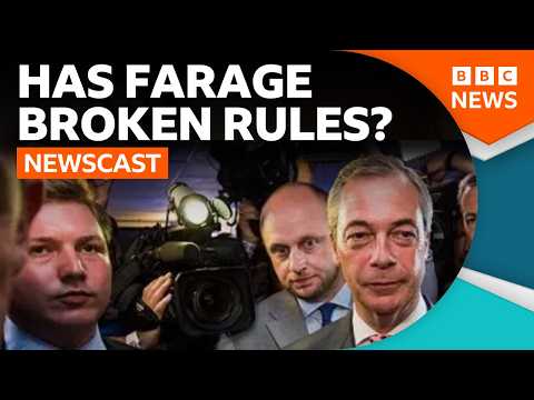 Who is the fraudster who paid for Farage&rsquo;s security? | BBC Newscast
