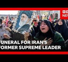 Funeral procession for Iran's former supreme leader begins in Tehran | BBC News