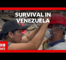 Surviving Venezuela's devastating earthquake | BBC News