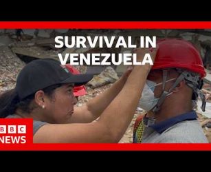 Surviving Venezuela's devastating earthquake | BBC News