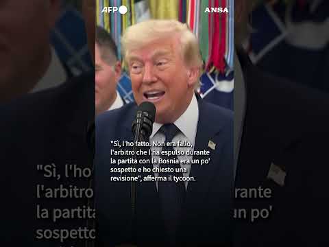 Bufera sul caso Balogun. Trump: &ldquo;Ho chiamato Infantino, non era fallo" #ansa