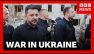 Ukraine's Zelensky to press Nato for air defence systems after intense Russian strikes | BBC News
