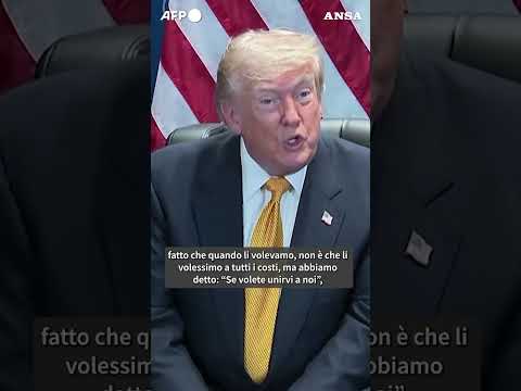 Trump ad Ankara: “Sono molto arrabbiato con la Nato. L’Italia ha fatto male con le basi” #ansa