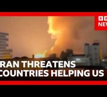 Iran threatens any country helping US as Trump says "ceasefire is over"  | BBC News