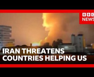 Iran threatens any country helping US as Trump says "ceasefire is over"  | BBC News
