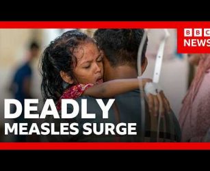 Inside a Bangladesh hospital during a deadly measles outbreak | BBC News