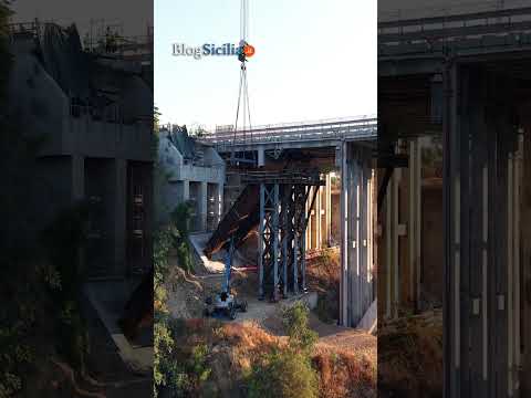Raddoppio Ponte Corleone, si monta la corsia direzione Trapani