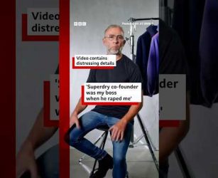 'Superdry co-founder was my boss when he raped me'. #Superdry #BBCNews