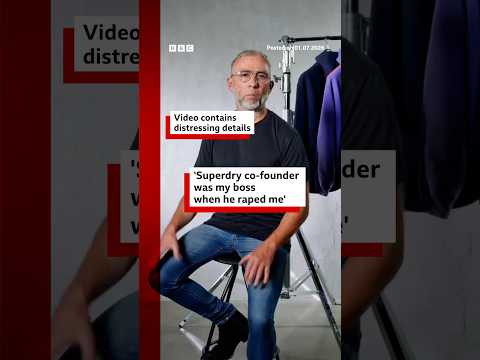 'Superdry co-founder was my boss when he raped me'. #Superdry #BBCNews