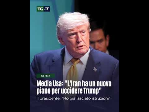 Media Usa:”L’Iran ha un nuovo piano per uccidere Trump”. Il presidente: “Ho già lasciato istruzioni”