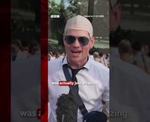 Pitbull fans set bald cap record at London concert. #Pitbull #BBCNews