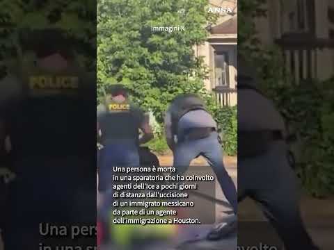 Usa, uomo ucciso in una sparatoria che ha coinvolto agenti dell&rsquo;Ice in Maine #ansa