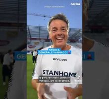 Partita del cuore, la sfida di Matteo Renzi al generale Vannacci #ansa