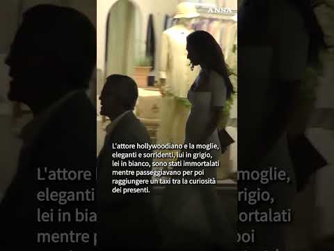 Vacanze capresi per George Clooney e Amal, a passeggio tra le vie dell&rsquo;isola #ansa