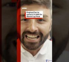 England fans fly out to the US for the World Cup semi-final against Argentina. #BBCNews