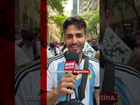 Argentina's message to England: be ready. #WorldCup #England #Argentina #BBCNews