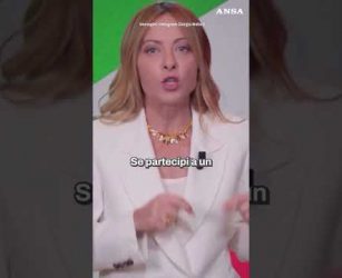 Meloni: "Stato dalla parte delle persone perbene, teniamo l'impegno" #ansa