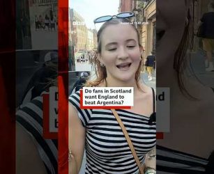 Do fans in Scotland want England to beat Argentina? #BBCNews