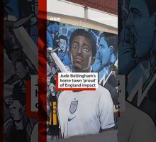 Jude Bellingham's home town 'proud' of his England impact. #JudeBellingham #WorldCup #BBCNews
