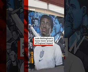 Jude Bellingham's home town 'proud' of his England impact. #JudeBellingham #WorldCup #BBCNews