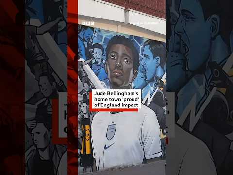 Jude Bellingham's home town 'proud' of his England impact. #JudeBellingham #WorldCup #BBCNews
