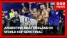 Argentina could face action over Falklands banner after beating England at World Cup | BBC News