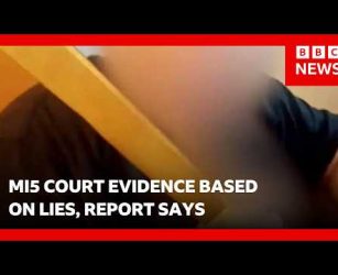 MI5 court evidence while defending a violent neo-Nazi spy based on lies, report says | BBC News