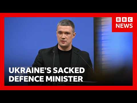 Who is Mykhailo Fedorov, Ukraine's drone war architect sacked as defence minister? | BBC News