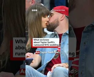 What we know about Taylor Swift's rumoured NYC wedding. #Tayvis #TravisKelce #BBCNews