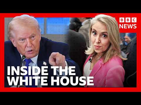 What it&rsquo;s like to be a reporter in Trump&rsquo;s White House | BBC News