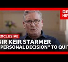 Sir Keir Starmer insists it was &ldquo;personal decision&rdquo; to resign in exclusive BBC interview | BBC News