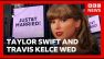 Taylor Swift and Travis Kelce get married in New York City | BBC News