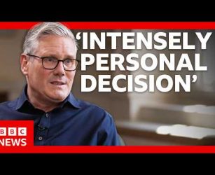 Keir Starmer reveals moment he decided to step down | BBC News