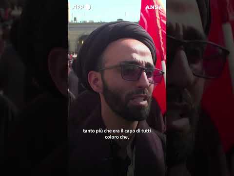 A Teheran il lungo addio all’ayatollah Khamenei, attesi in 20 milioni alle esequie #ansa