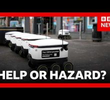 Are delivery robots more of a help or hazard? | BBC News