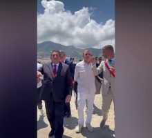 L'ambasciatore Usa Tilman Fertitta visita Cefal&ugrave;, le immagini