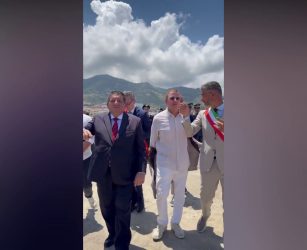 L'ambasciatore Usa Tilman Fertitta visita Cefal&ugrave;, le immagini