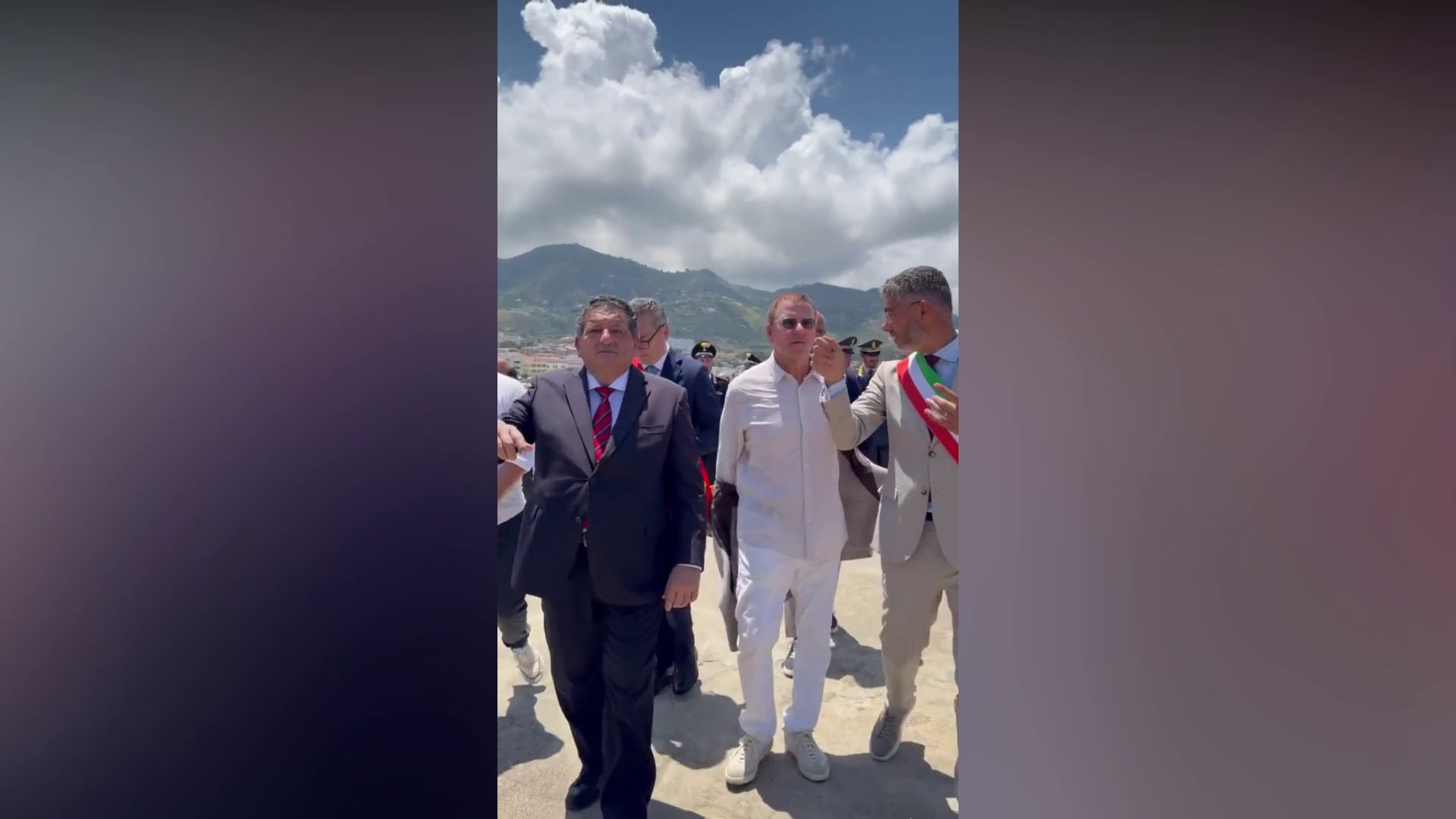L'ambasciatore Usa Tilman Fertitta visita Cefal&ugrave;, le immagini