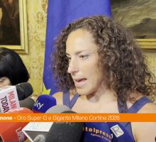 Brignone "Ambrogino d'oro? Orgoglio rappresentare l'Italia ai Giochi"